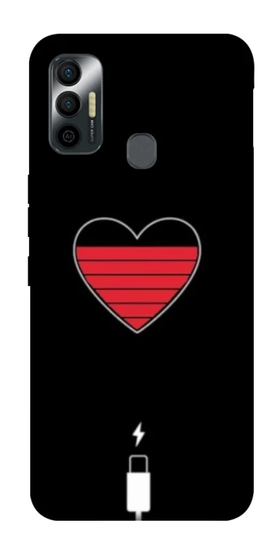 Чохол на TECNO Spark 7 Charge your heart фото 1 з 1