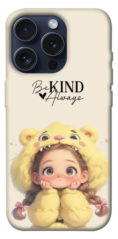Чехол на Apple iPhone 15 Pro (6.1") Be kind фото 1 из 1