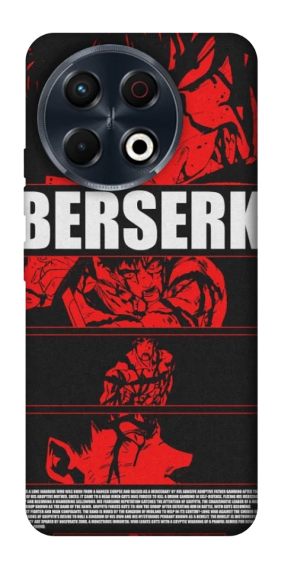 Чохол на TECNO Spark 30 Pro (KL7) Berserk poster фото 1 з 1