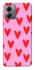 Чохол на Motorola Moto G14 Red hearts 2 фото 1 з 1