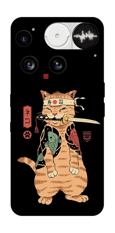 Чехол на Nothing Phone (3) Кот-самурай фото 1 из 1
