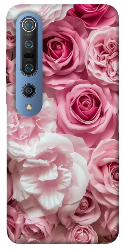 Чохол на Xiaomi Mi 10 / Mi 10 Pro Рожеві Квіти фото 1 з 1