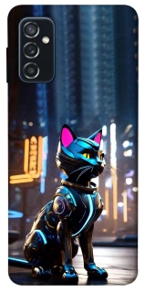 Чохол на Samsung Galaxy M52 Cyber cat фото 1 з 1