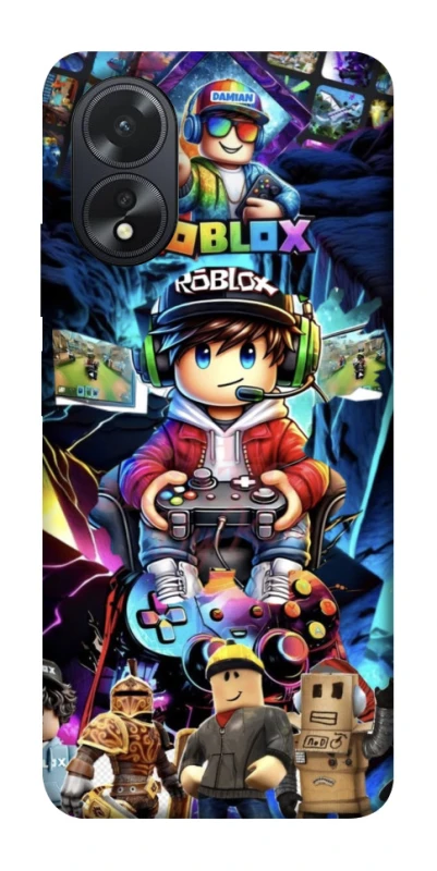 Чехол на Oppo A38 Roblox collage ver.4 фото 1 из 1