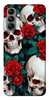 Чохол на Samsung Galaxy A04s skull and rose фото 1 з 1
