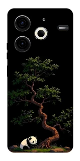 Чохол на TECNO Pova 6 Neo (LI6) Panda and tree фото 1 з 1