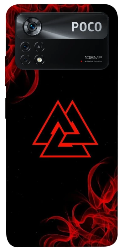 Чохол на Xiaomi Poco X4 Pro 5G Валькнут фото 1 з 1