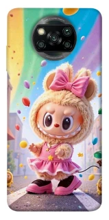 Чохол на Xiaomi Poco X3 NFC / Poco X3 Pro Labubu rainbow фото 1 з 1