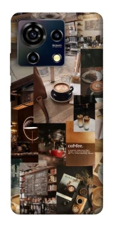 Чехол на ZTE Blade V50 Vita Coffee collage ver.2 фото 1 из 1