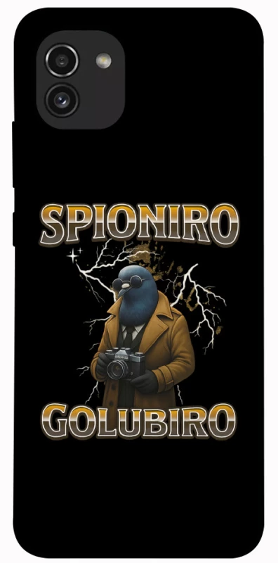 Чохол на Samsung Galaxy A03 Spioniro Golubiro фото 1 з 1