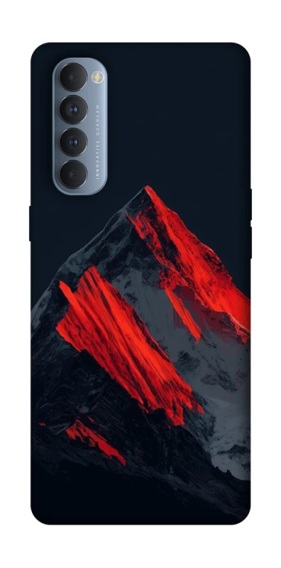 Чехол на Oppo Reno 4 Pro Red mountain фото 1 из 1
