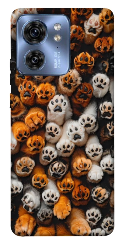 Чохол на Motorola Edge 40 Сat paws фото 1 з 1