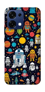 Чехол на Oppo A6 Pro 4G/5G Star Wars background ver.2 фото 1 из 2