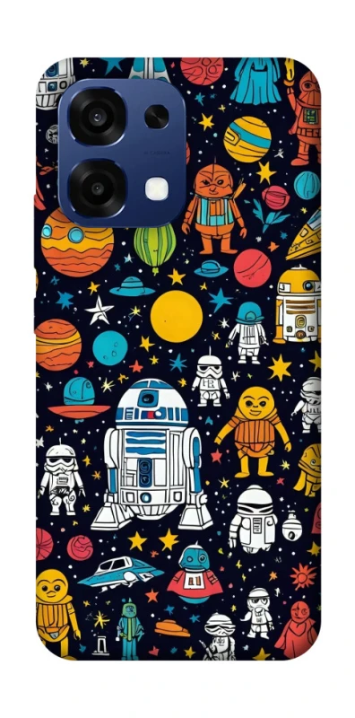 Чехол на Oppo A6 Pro 4G/5G Star Wars background ver.2 фото 2 из 2
