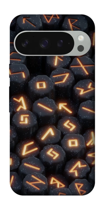 Чехол на Google Pixel 10 Pro XL Огненые руны фото 1 из 1