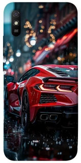 Чехол на Xiaomi Redmi 9A Red sports car фото 1 из 1