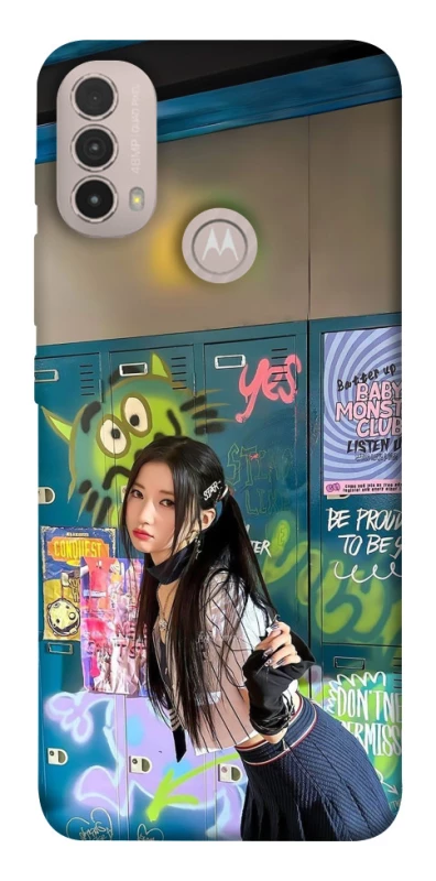 Чохол на Motorola Moto E40 Asa v2 - BABYMONSTER фото 1 з 1