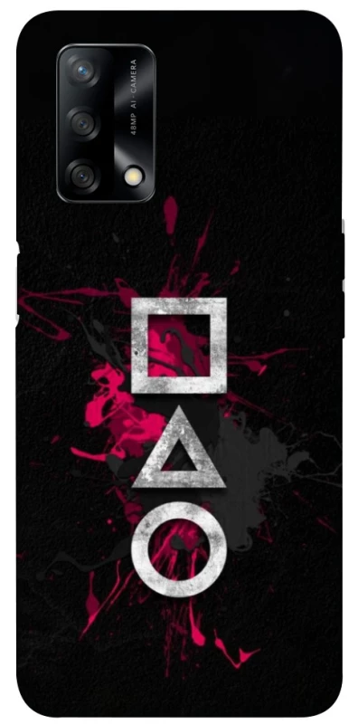 Чехол на Oppo A74 4G Square Sentence фото 1 из 1