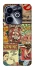 Чохол на Infinix Hot 40i Retro collage ver.2 фото 1 з 1