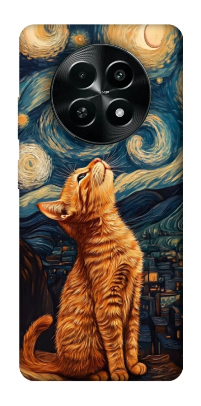 Чохол на Realme Narzo 70x van gogh cat фото 1 з 1