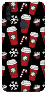 Чехол на Samsung Galaxy M11 Новогодний v40 фото 1 из 1