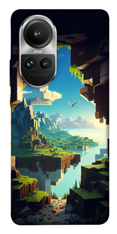 Чохол на Oppo Reno 10 Minecraft sunrise фото 1 з 1