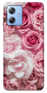 Чохол на Motorola Moto G84 Рожеві Квіти фото 1 з 1