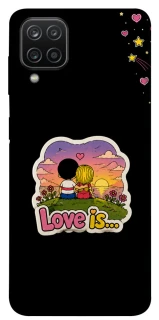 Чехол на Samsung Galaxy A12 Love is ver.5 фото 1 из 1