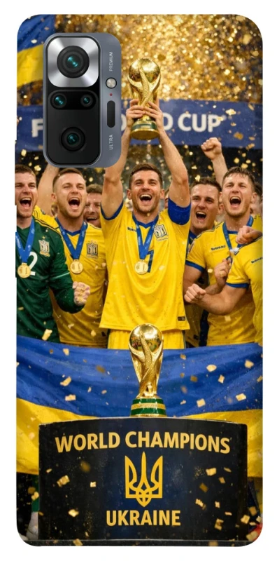 Чохол на Xiaomi Redmi Note 10 Pro UA-Football ver.5 фото 1 з 1