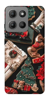 Чехол на Motorola Moto G15 Power Новогодний v20 фото 1 из 1