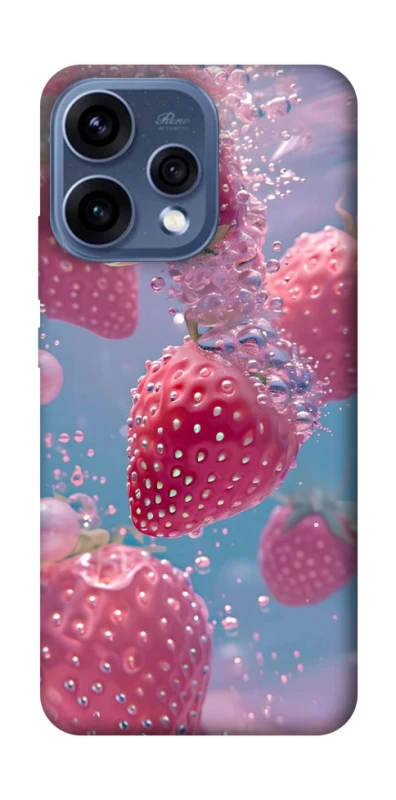 Чохол на Oppo Reno 15 Полуниця в воді фото 1 з 2