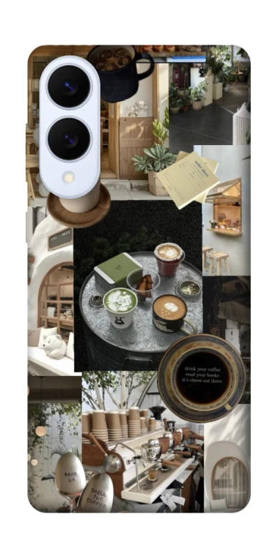 Чохол на Samsung Galaxy S25 Edge Coffee collage ver.4 фото 1 з 1