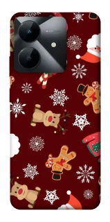 Чехол на Realme Note 60x Новогодний v6 фото 1 из 1