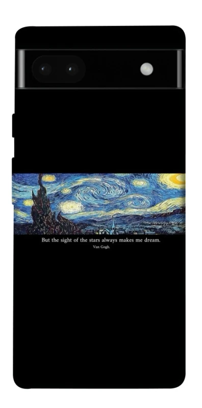 Чохол на Google Pixel 6a Starry night Van Gogh фото 1 з 1