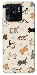 Чохол на Xiaomi Redmi 10C Cat style ver.2 фото 1 з 1