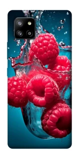 Чехол на Samsung Galaxy A42 5G Малинка в воде фото 1 из 1