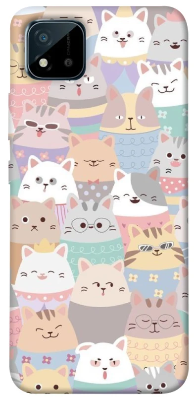 Чохол на Realme C11 (2021) Funny Kittens ver.2 фото 1 з 1