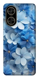 Чохол на Xiaomi Poco C71 Сині квіти фото 1 з 1