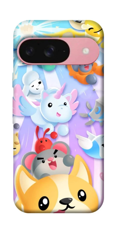 Чехол на Google Pixel 9 Adopt Me Rainbow Pet Parade фото 1 из 1
