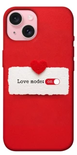 Чохол на Apple iPhone 15 (6.1") Love Mode ON фото 1 з 1