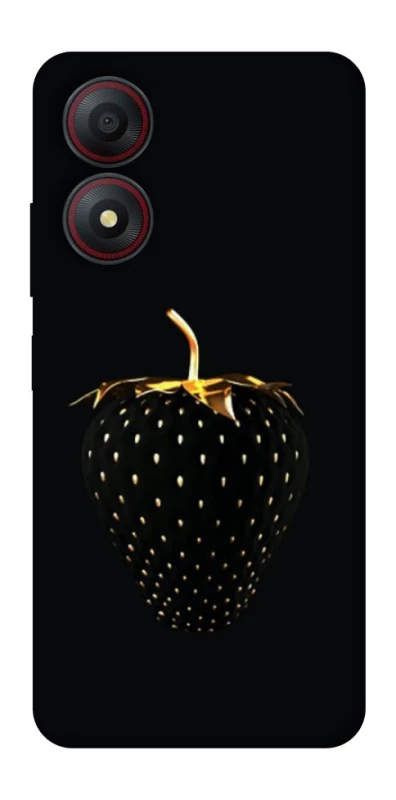 Чохол на ZTE Blade A34 4G Чорна полуниця фото 1 з 1