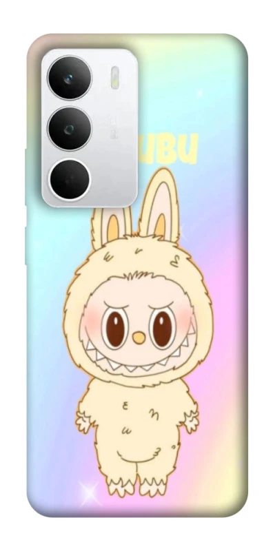 Чохол на Realme C71 Fluffy Rainbow Labubu фото 1 з 1