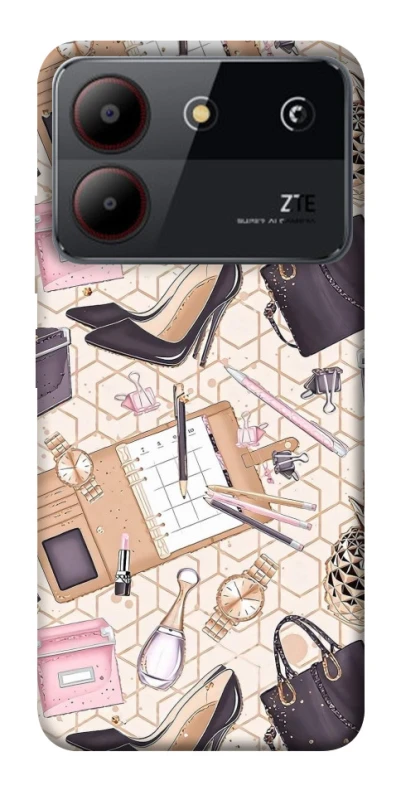 Чохол на ZTE Blade A54 4G Fashion collage ver.9 фото 1 з 1