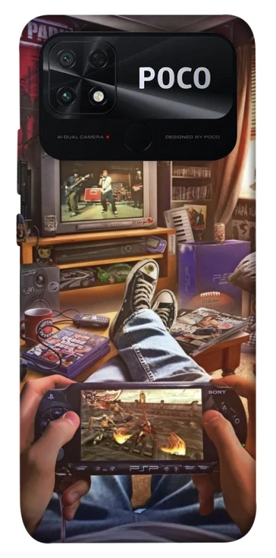 Чохол на Xiaomi Poco C40 Retro style v4 фото 1 з 1