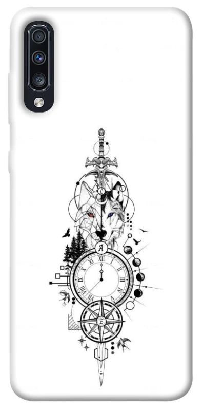 Чехол на Samsung Galaxy A70 (A705F) Tattoo ver.8 фото 1 из 1