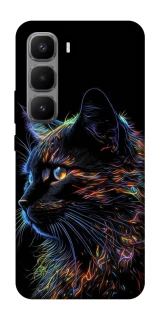 Чехол на Infinix Hot 60 Pro+ Черный кот фото 1 из 1