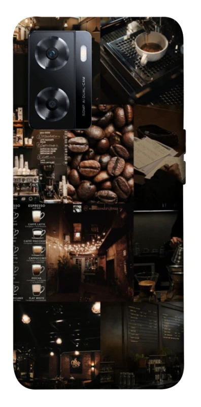 Чохол на OnePlus Nord N20 SE Coffee collage ver.1 фото 1 з 1