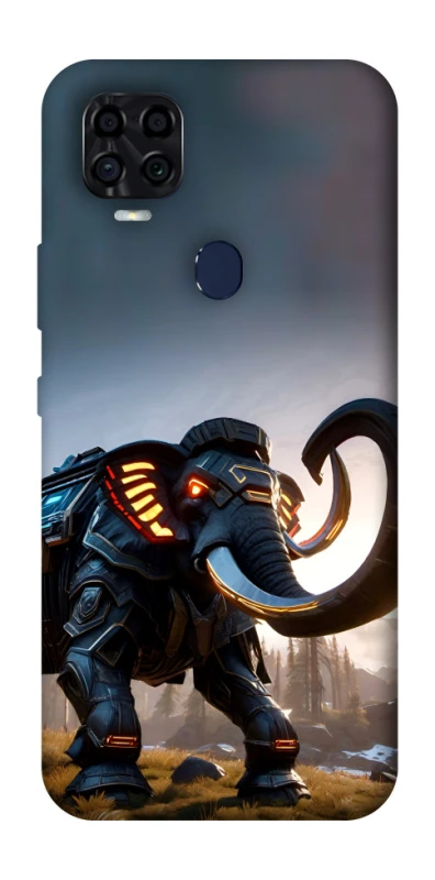 Чохол на ZTE Blade v2020 Cyber ​​elephant фото 1 з 1