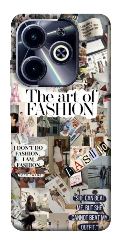 Чохол на Infinix Hot 40i Fashion collage ver.12 фото 1 з 1