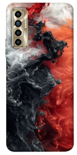 Чохол на TECNO Camon 17P Black and Red фото 1 з 1